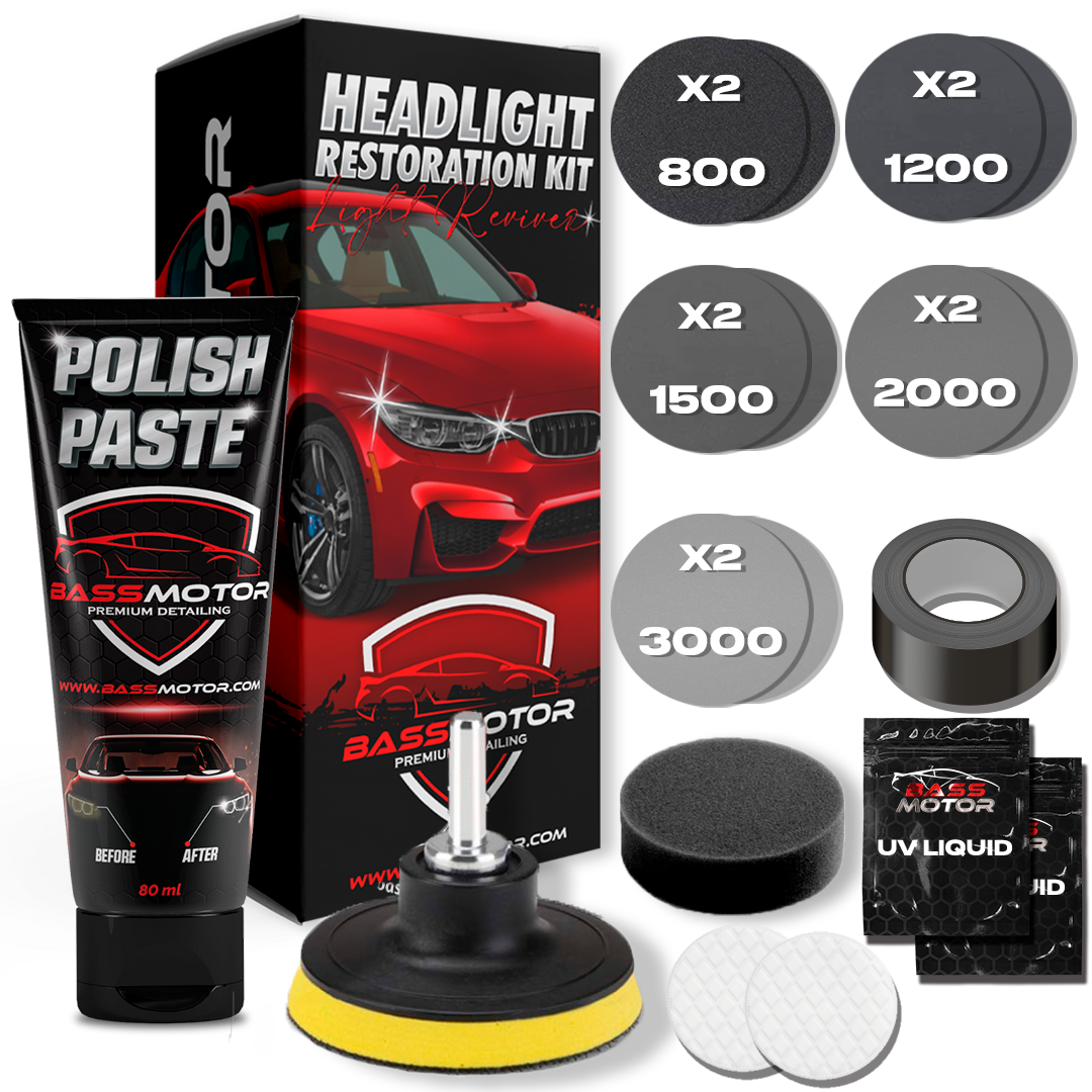 Light Reviver - Kit Reparador de Faros