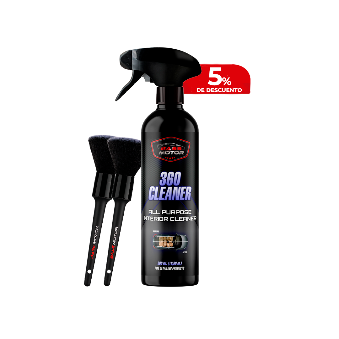 ¡360 Cleaner con pinceles de regalo!