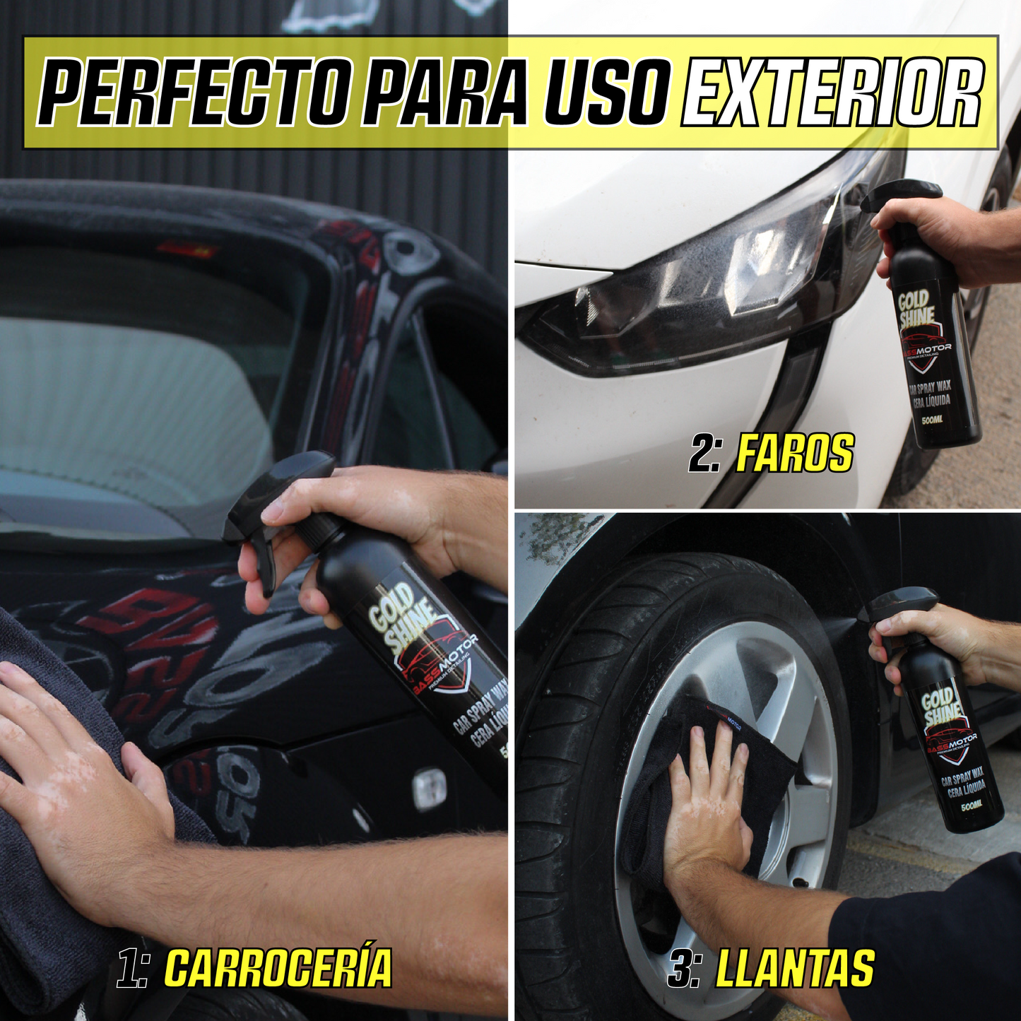 GOLD SHINE - Abrillantador de Carrocería