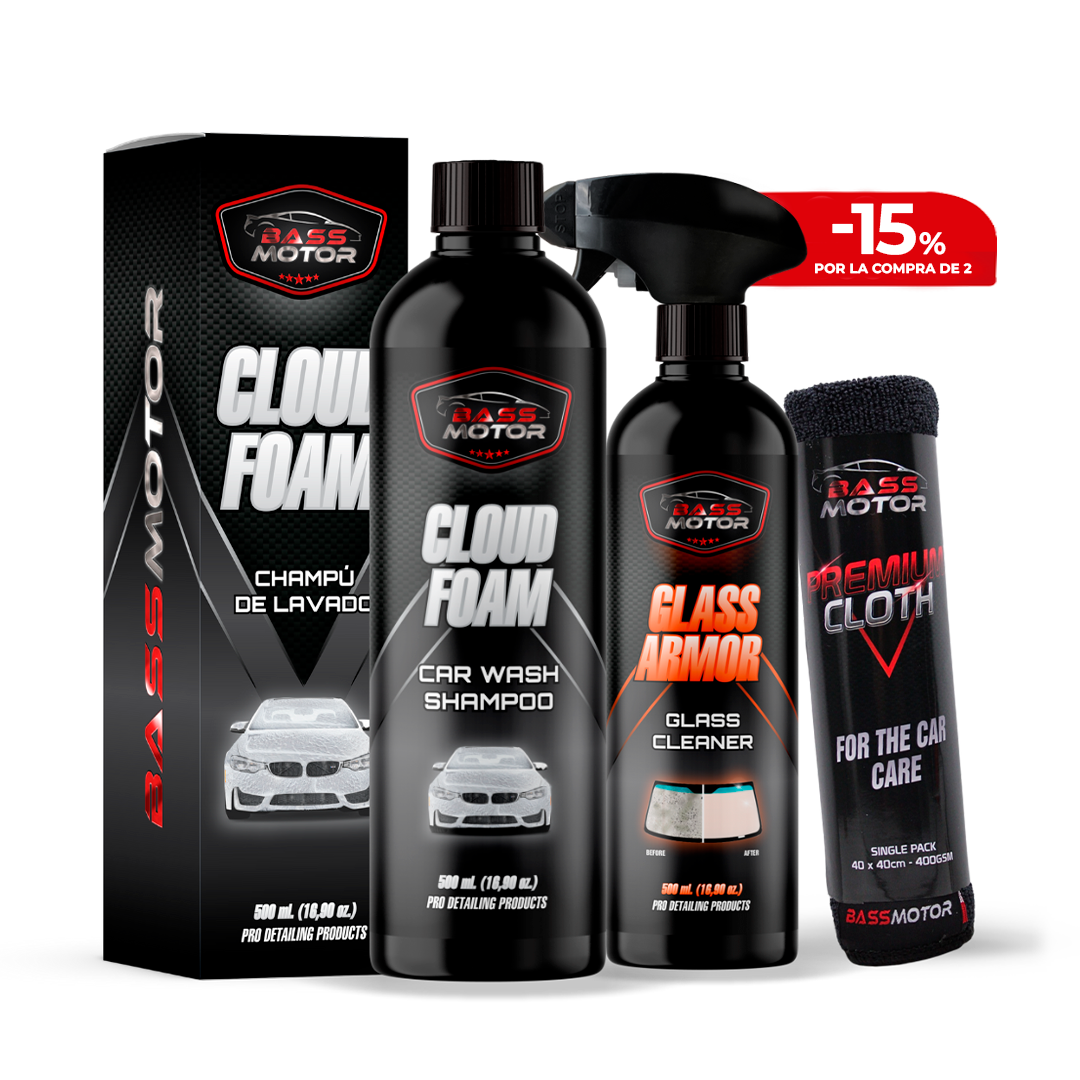 Pack CLOUD FOAM + GLASS ARMOR - ¡Hasta un 15% para empezar la vuelta al cole!