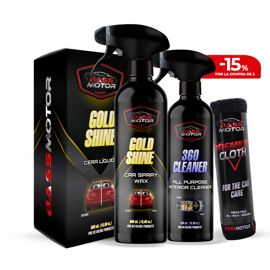 Pack Gold Shine + 360 Cleaner - ¡Hasta un 15% para empezar la vuelta al cole!