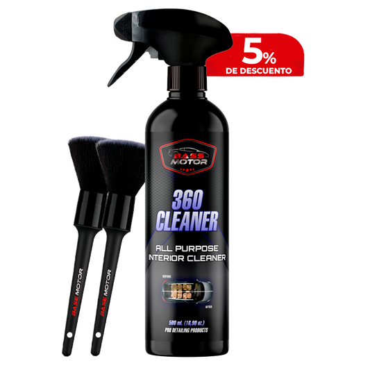 ¡360 Cleaner con pinceles de regalo!