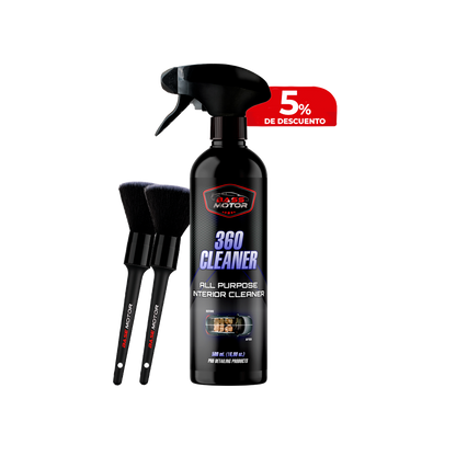 ¡360 Cleaner con pinceles de regalo!