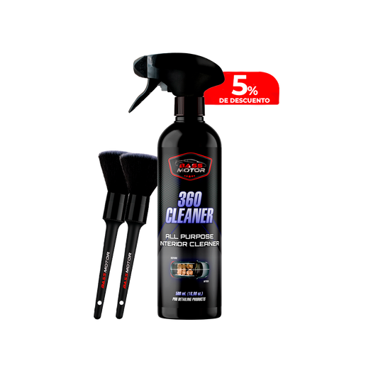 ¡360 Cleaner con pinceles de regalo!