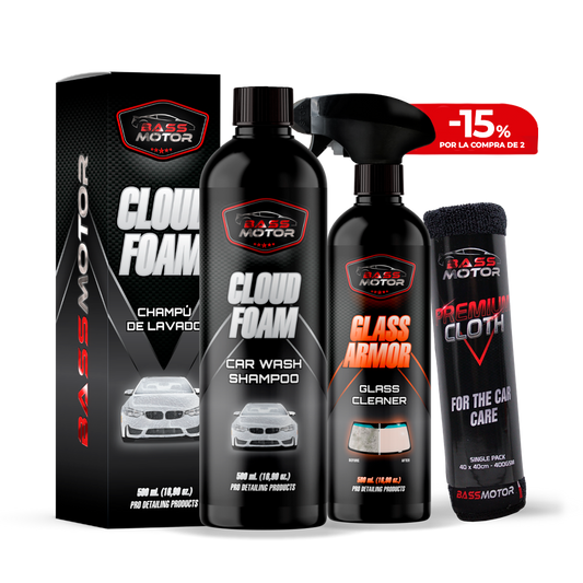 Pack CLOUD FOAM + GLASS ARMOR - ¡Hasta un 15% para empezar la vuelta al cole!