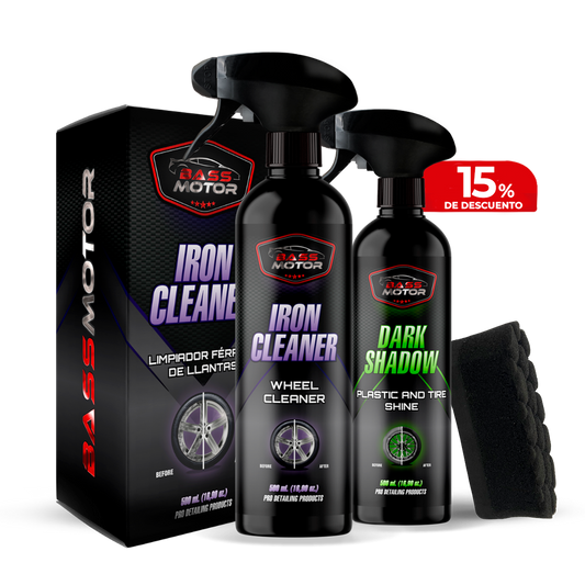 Pack DARK SHADOW +IRON CLEANER - ¡BassMotor Days de Agosto!