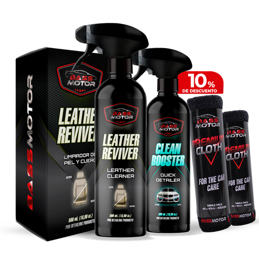 Pack CLEAN BOOSTER + LEATHER REVIVER - ¡Black Noviembre!